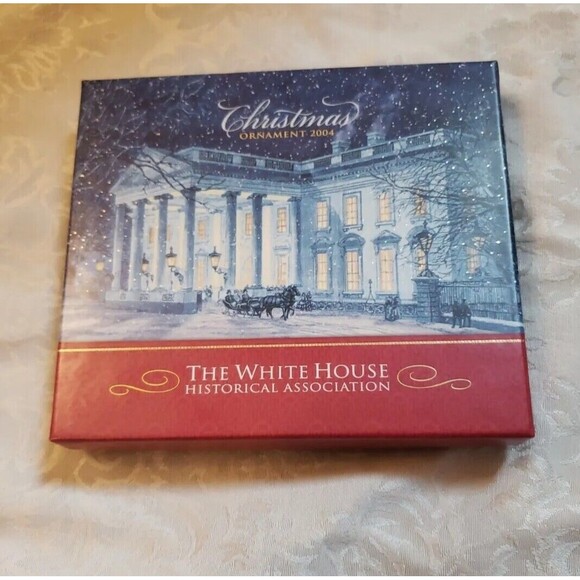 2004 The White House Historical Association Christmas Ornament President Hayes - Picture 2 of 9